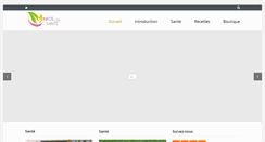 Desktop Screenshot of infossante.com
